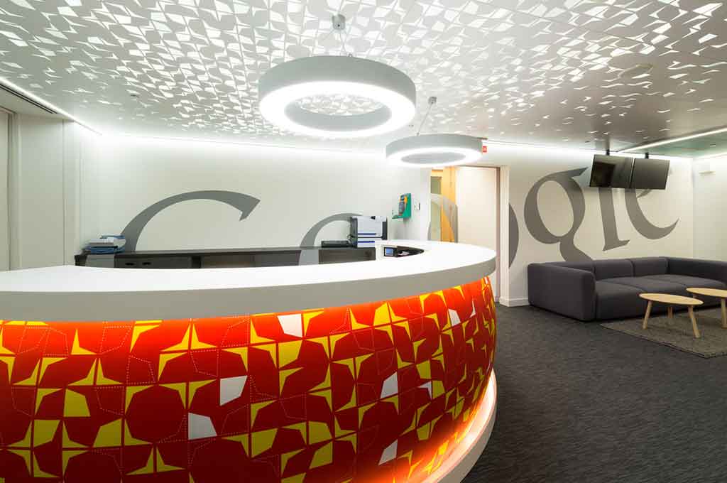 Construcía realiza las obras de la sede corporativa de Google en España
