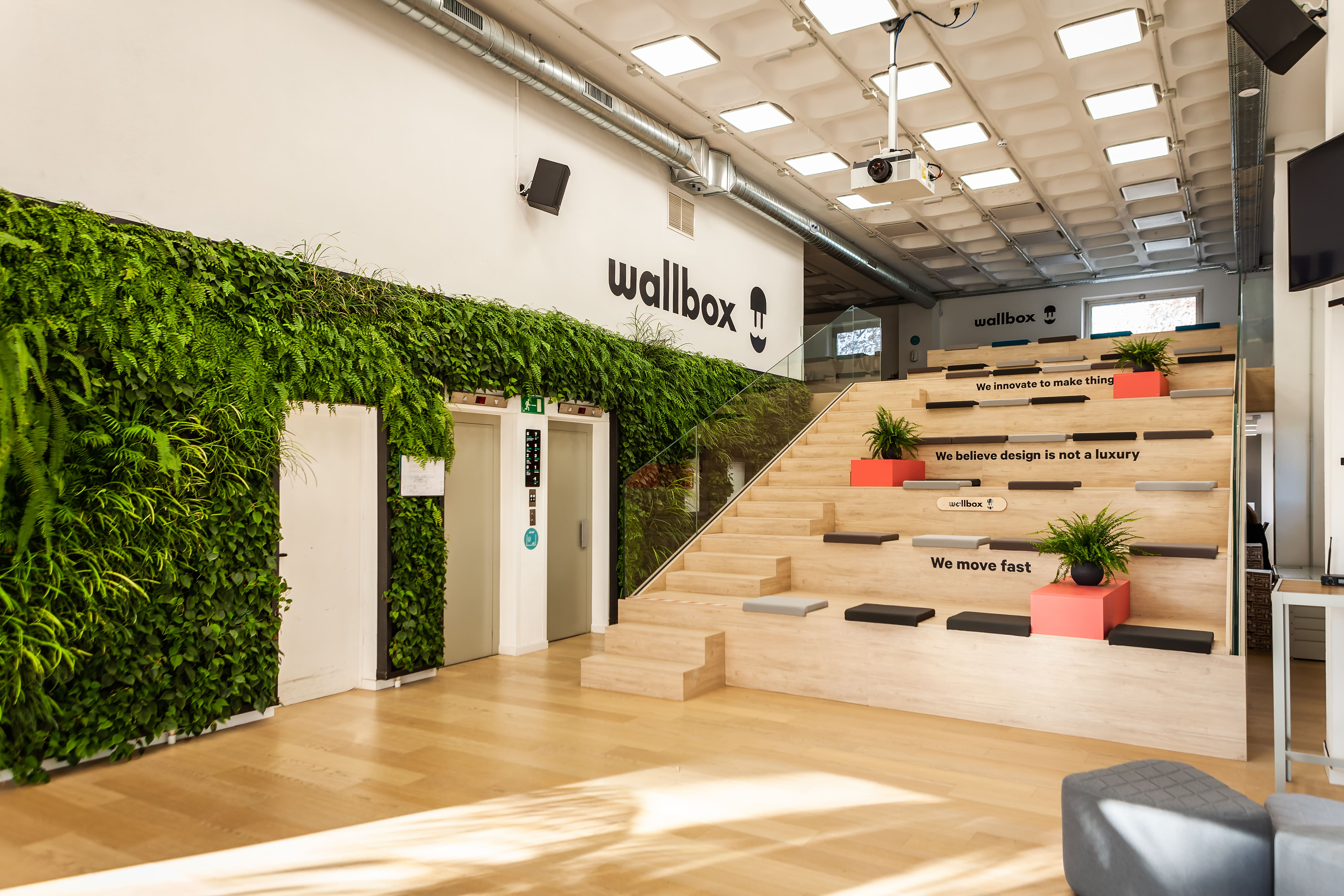 Wallbox oficinas