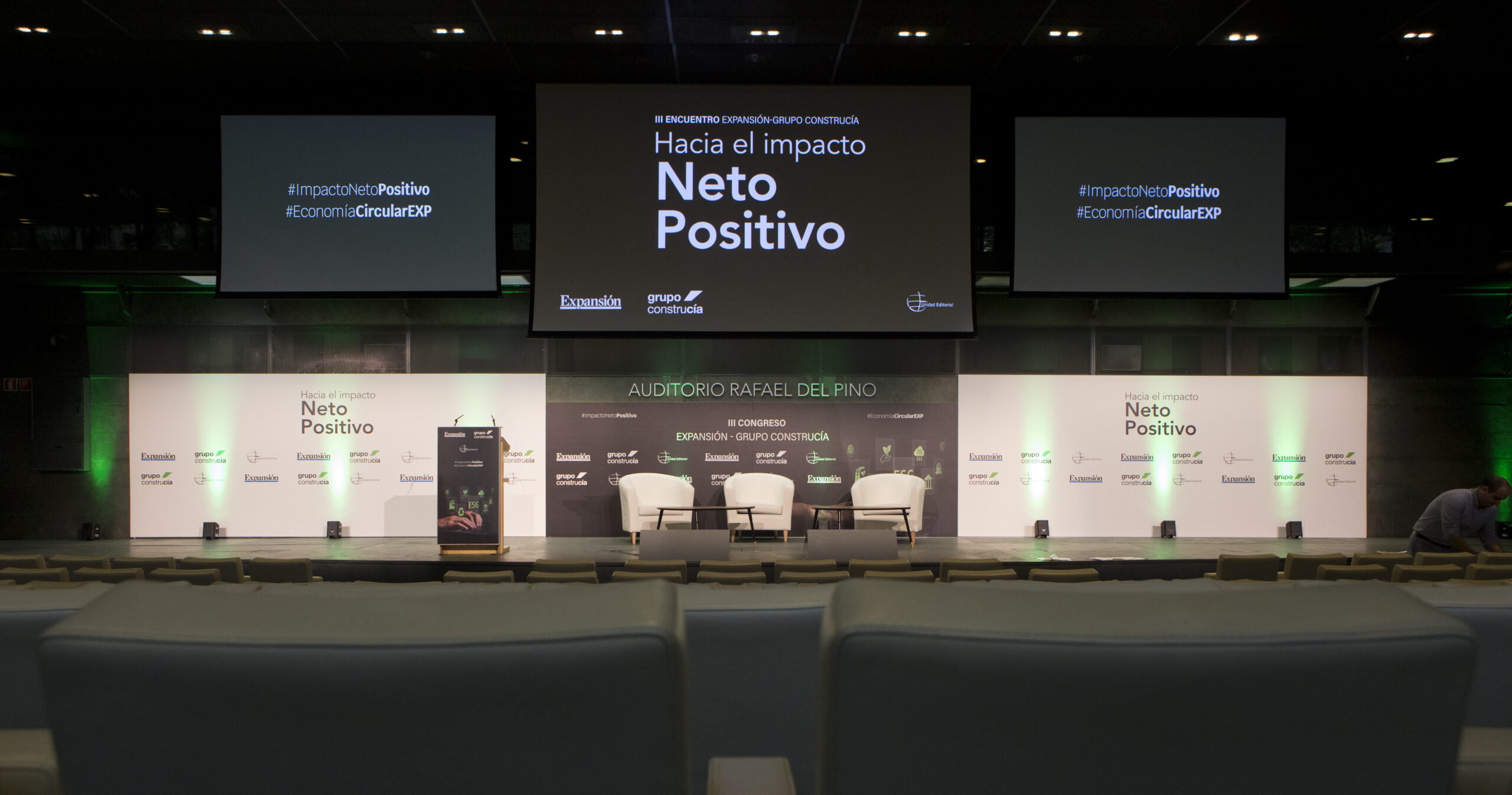 Grupo Construcía y Expansión celebran el III Foro de Economía Circular “Hacia el Impacto Neto Positivo”